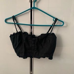 Wilfred Crop top with stretchy back - M